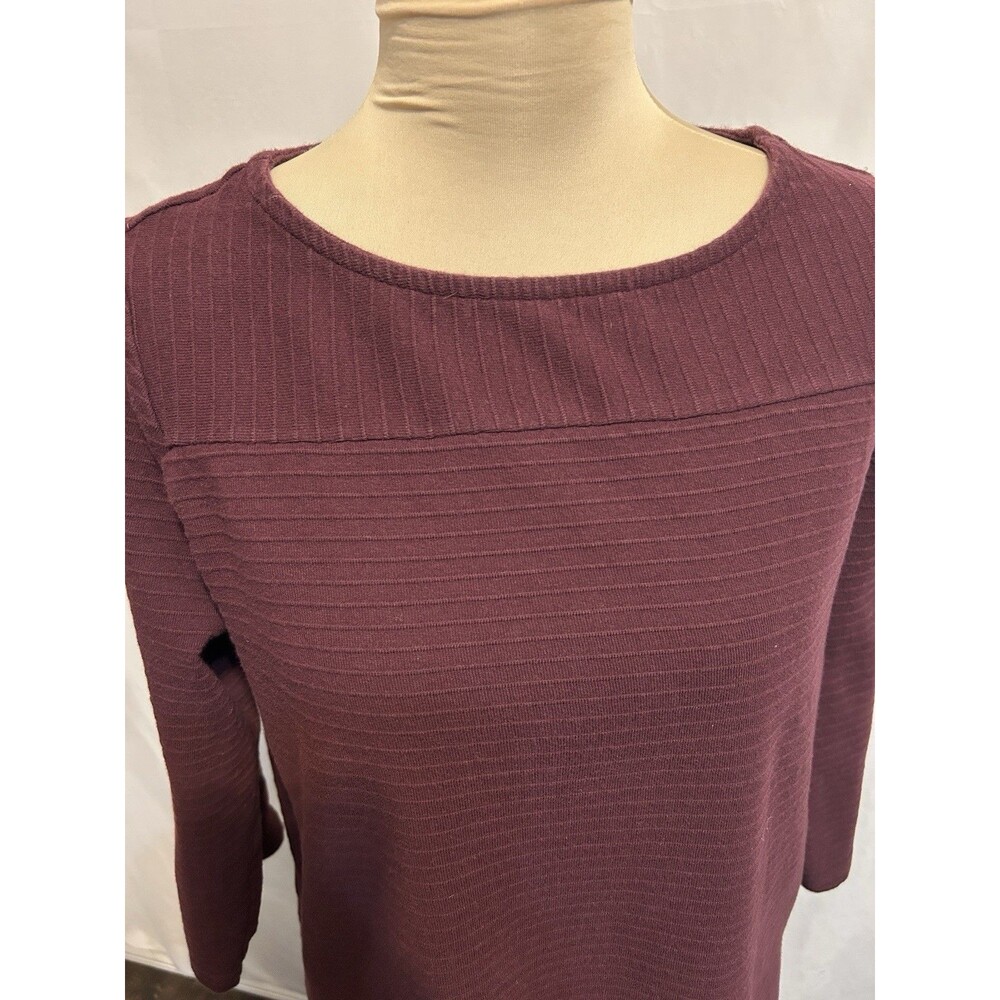 Talbots Maroon Casual Top Plus X